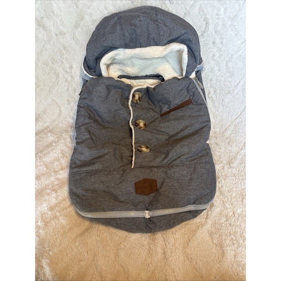 JJ Cole Bundle Me Winter Baby Car Seat Cover and Bunting Bag - Weather Resist... - Picture 1 of 6